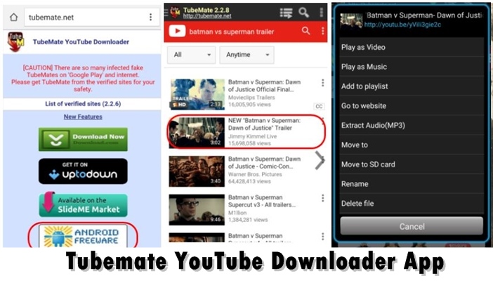 Best free youtube video downloader app for android